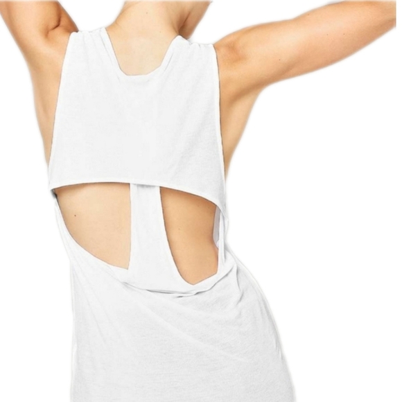 IVY PARK Tops - Ivy Park Layered Back White L Tank Top